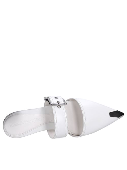 Leather sandals ALEXANDER MCQUEEN | 733188 WHSWD 9359BIANCO
